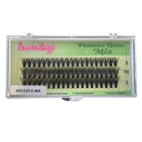 PESTAÑA RUSA 40P INVENTAGE