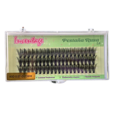 PESTAÑA RUSA 40P INVENTAGE