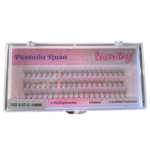 PESTAÑA RUSA 10P INVENTAGE