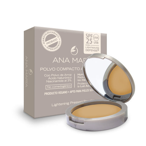 POLVO FACIAL ACLARANTE Y HUMECTANTE ANAMARIA