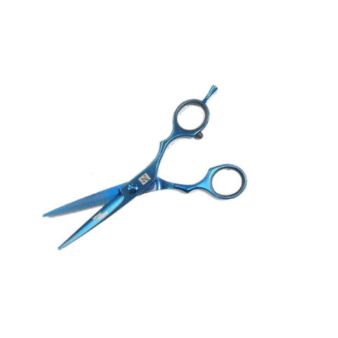 TIJERA MICRODENTADA BLUE 5.5"